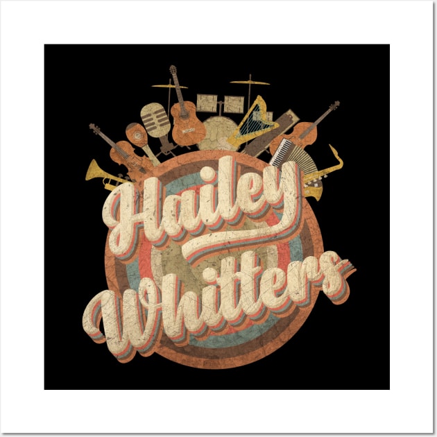 Music Tour Vintage Retro // Hailey Faith Whitters Wall Art by kumurkumur